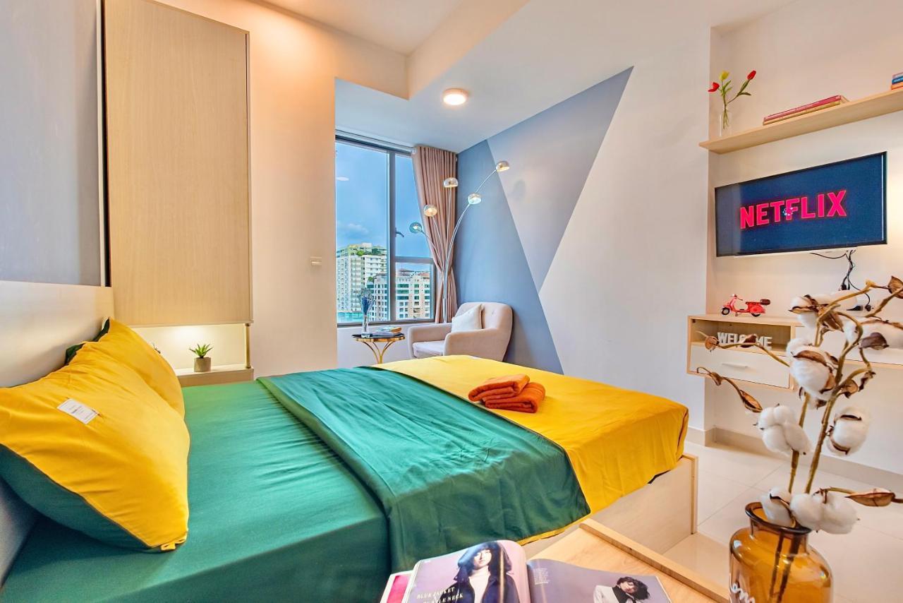 Grand Saigon Centre - Rivergate Residence, Free Gym&Pool Ho-Chi-Minh-Stadt Exterior foto